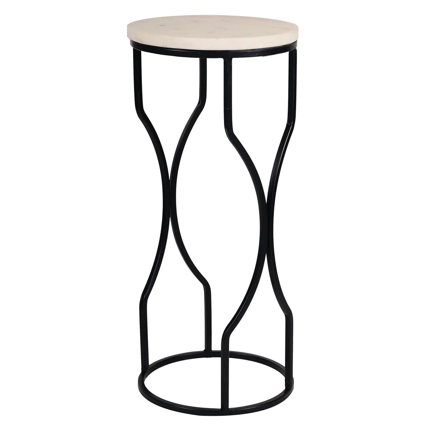 Ivory Eclipse End Table