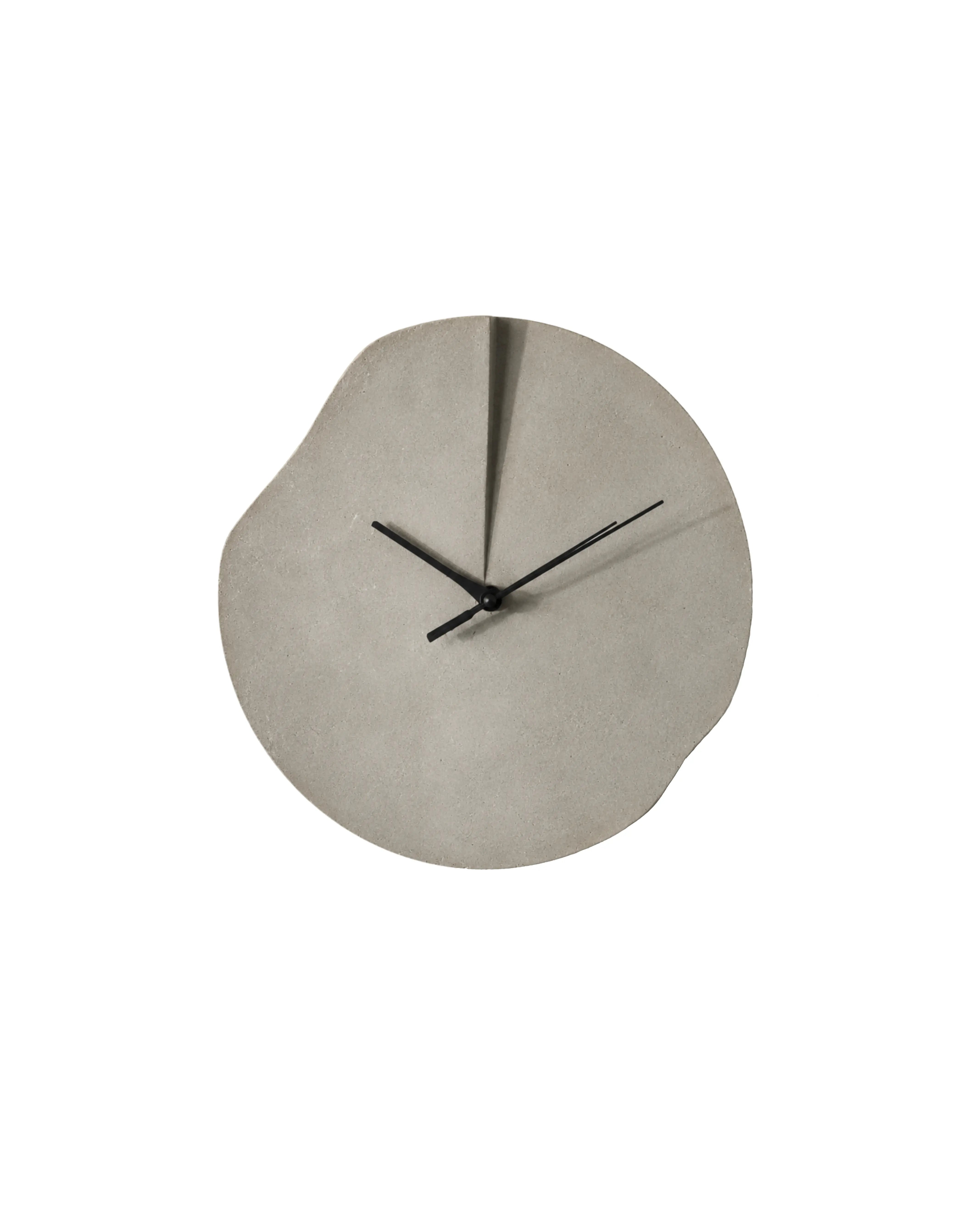 Void - Limestone Wall Clock