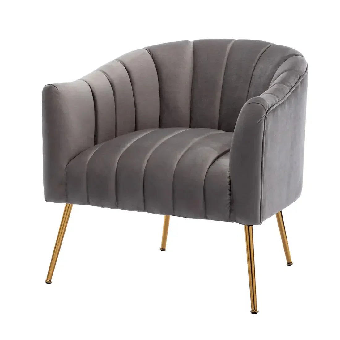 Aurora Velvet Accent Chair