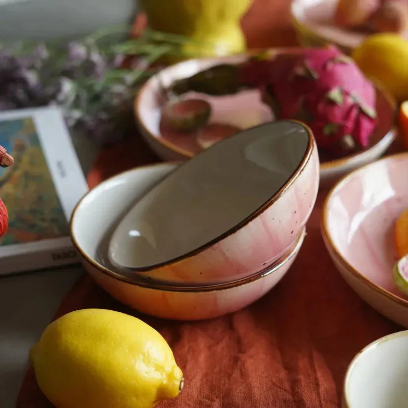 Speckled Pink Medium Bowl