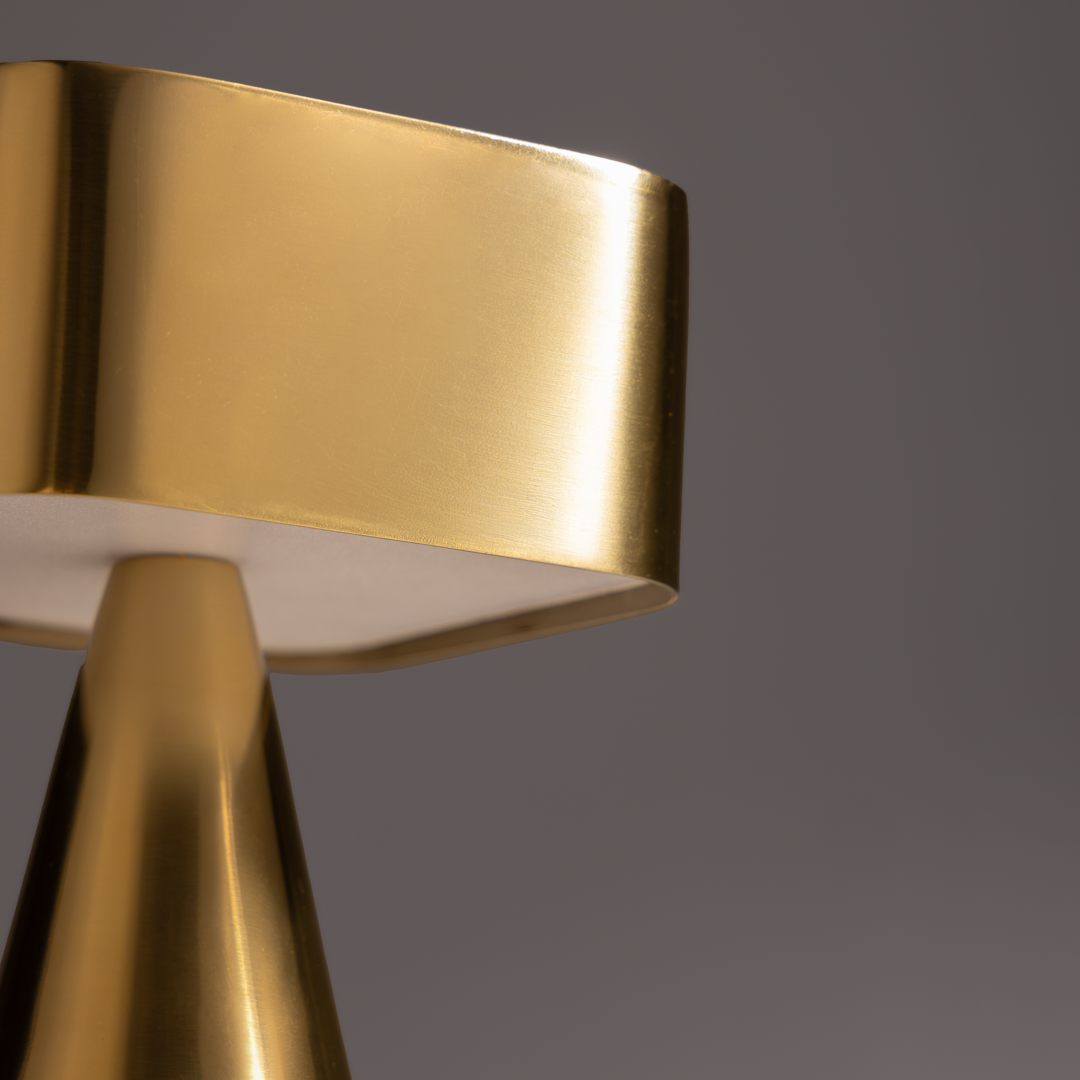 Chrome Portable Lamp