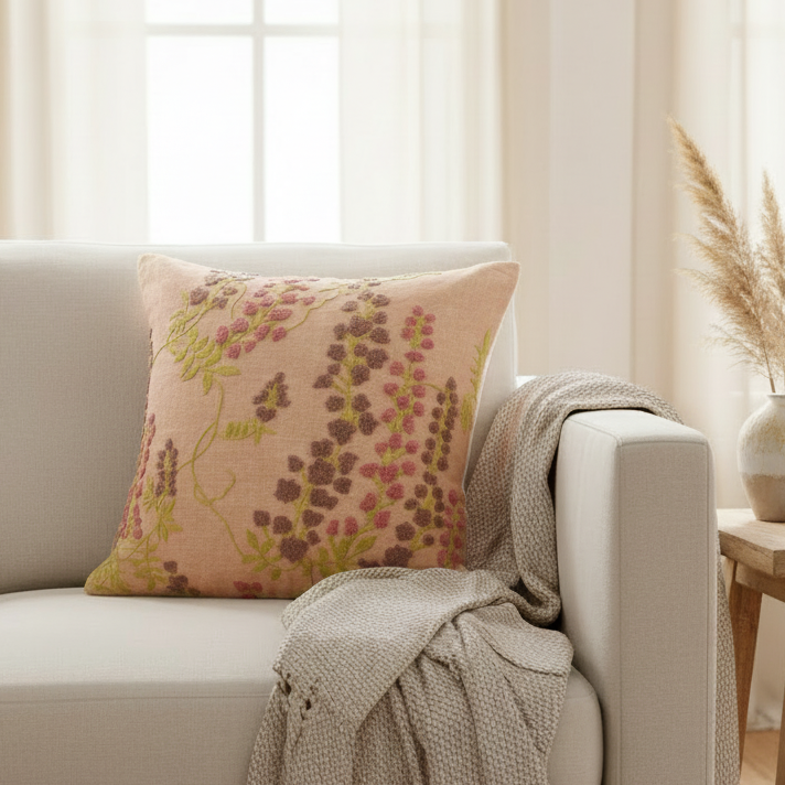 Autumn Blossom Pillow Cover