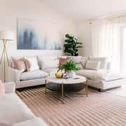 Bursa Corner Sofa | Sheesham Wood & Velvet Fabric