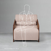 Lumbar Single Seater Sofa