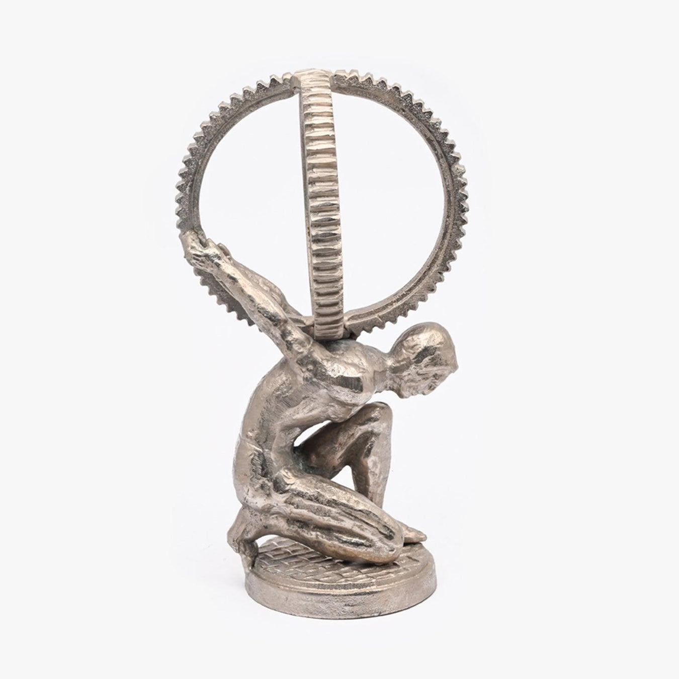 Buy Artefacts - Atlas Titan Metal Sculpture | Unique Showpiece For Home & Ofice by Casa decor on IKIRU online store