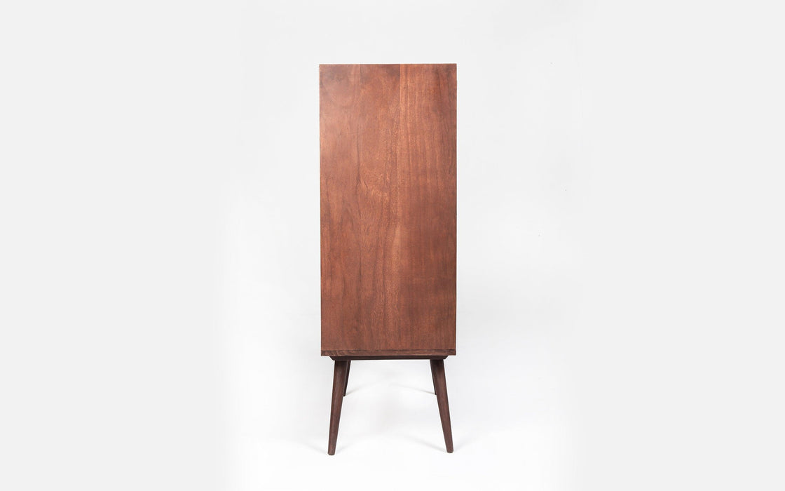 Buy Bar Cabinet - Scandi Wooden & Metal Bar Unit | Highboard For Living Room & Bedroom by Orange Tree on IKIRU online store