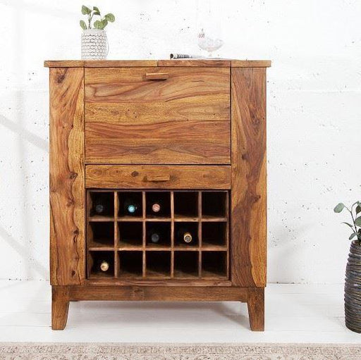Buy Bar Cabinet - Wooden Home Bar Cabinet | Home Bar Furniture For Living Room by The home dekor on IKIRU online store