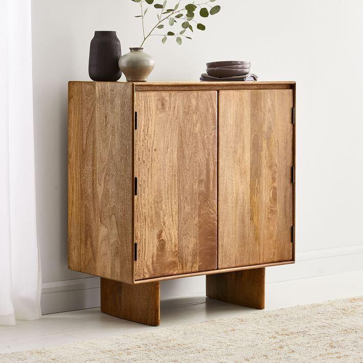 Buy Wooden Home Bar Cabinet  Mini Bar For Home & Living Room Online - Ikiru