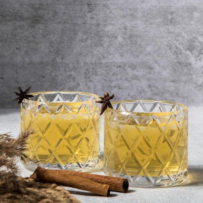 buy-bar-glasses-diamond-whiskey-glass-for-home-bar-and-party-or-gifting-serveware-by-the-table-fable-on-ikiru-online-store-1 - IKIRU