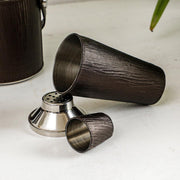 buy-barware-leatherette-dark-brown-cocktail-shaker-for-home-bar-and-party-or-gifting-barware-by-home4u-on-ikiru-online-store-1 - IKIRU