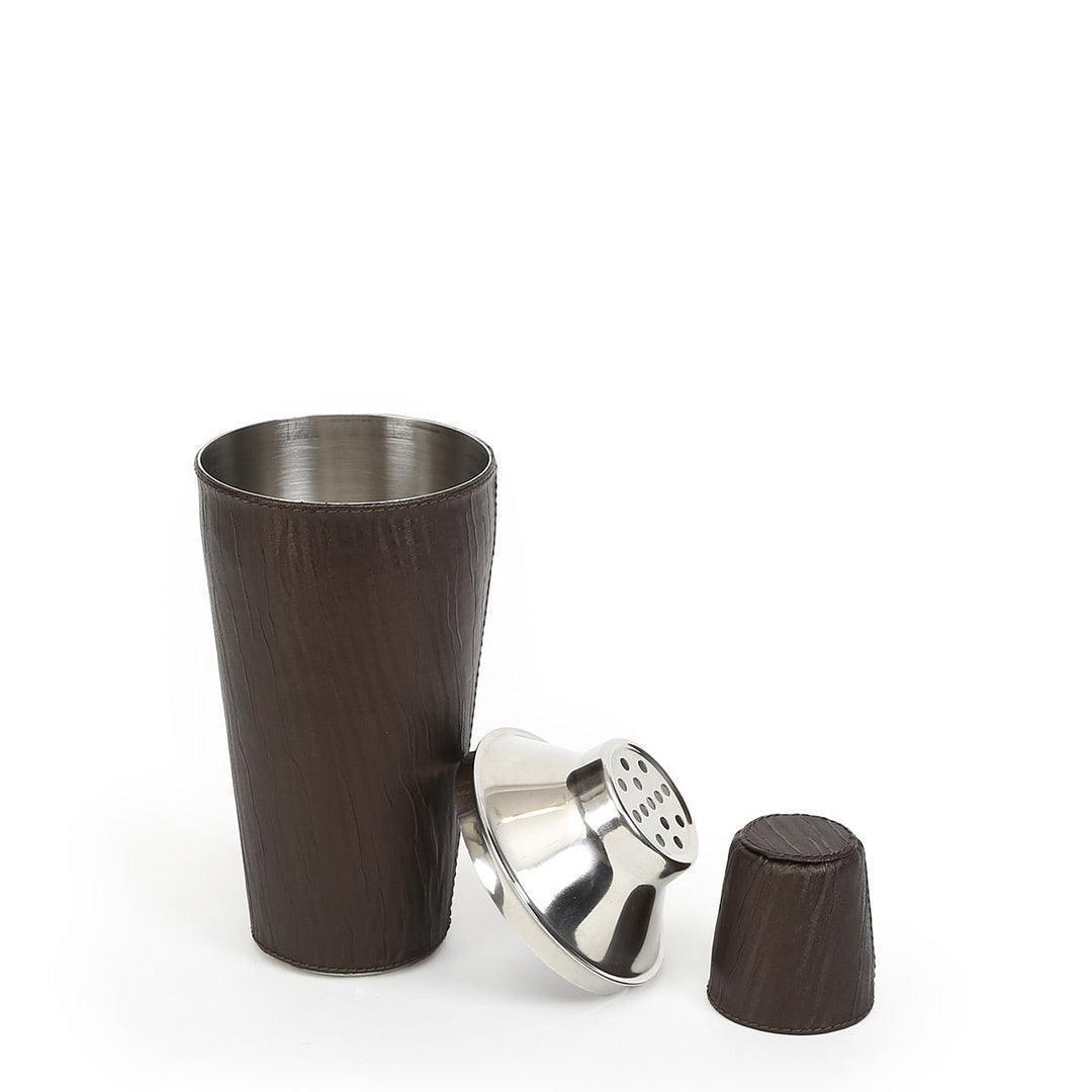 buy-barware-leatherette-dark-brown-cocktail-shaker-for-home-bar-and-party-or-gifting-barware-by-home4u-on-ikiru-online-store-4 - IKIRU