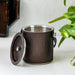 Buy Barware - Stylish Leather Sheath Ice Bucket With Tong For Home Bar & Restaurant | Gifting Barware by Home4U on IKIRU online store