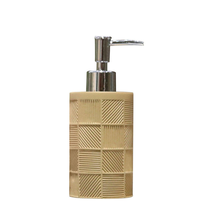 Buy Bathroom Accessories - Brown Geometric Liquid Soap Dispenser | Bathroom Organizer by Shresmo on IKIRU online store