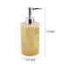 Buy Bathroom Accessories - Brown Geometric Liquid Soap Dispenser | Bathroom Organizer by Shresmo on IKIRU online store