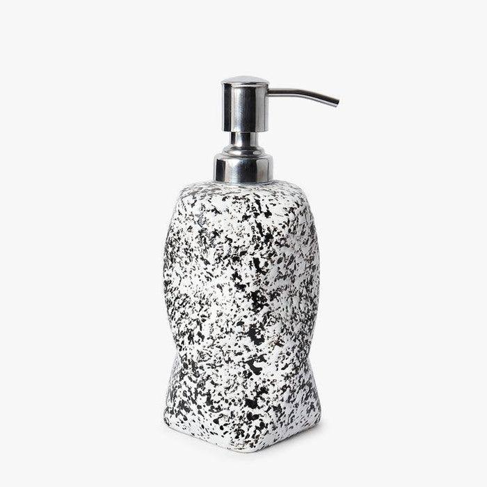 Buy Bathroom Accessories - Ceramic Black & White Speckled Bath Accessories Set Of 3 For Bathroom by Casa decor on IKIRU online store