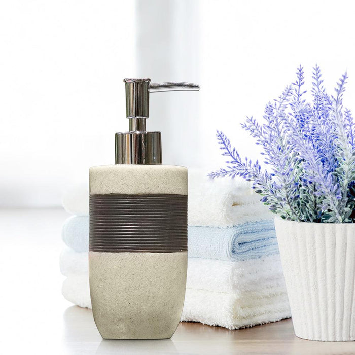 Buy Bathroom Accessories - Polyresin Multicolor Fancy Liquid Soap Dispenser For Bathroom by Shresmo on IKIRU online store