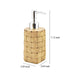 Buy Bathroom Accessories - Ribbed Soap Dispenser Pump Bottle | Modern Washroom Decor by Shresmo on IKIRU online store