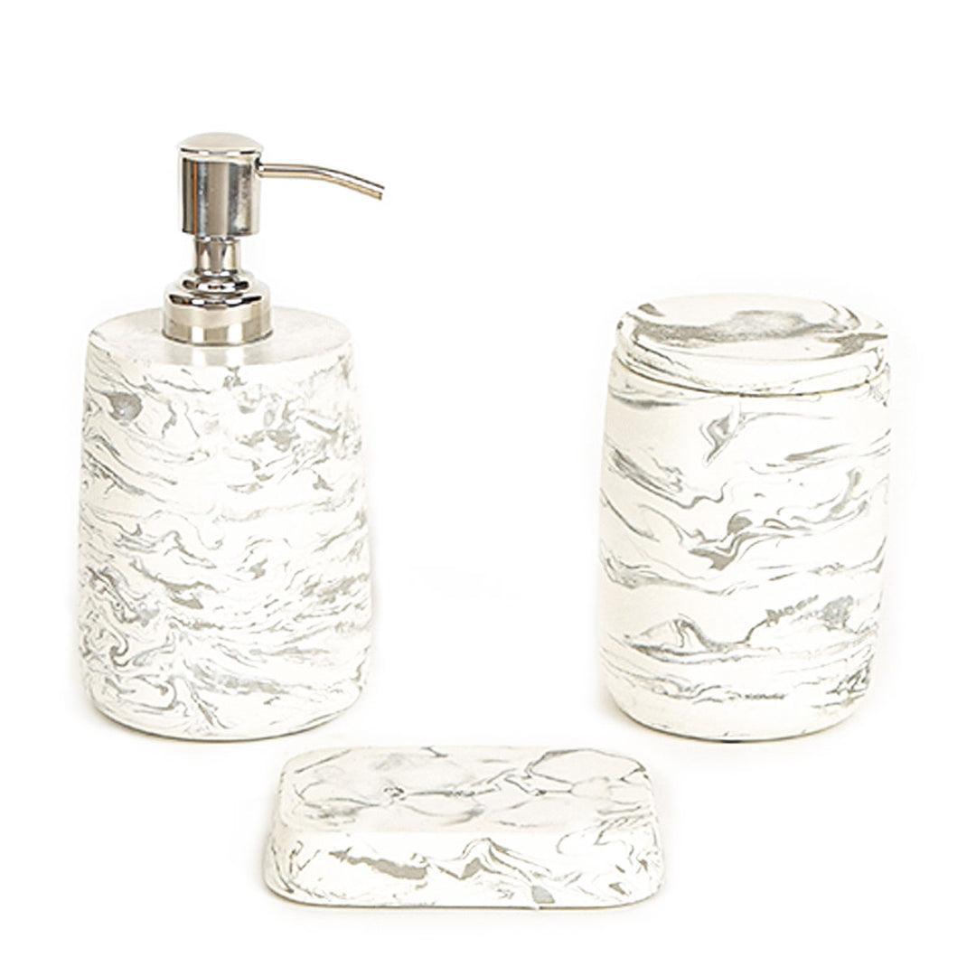 buy-bathroom-accessories-shale-stylish-bathroom-accessories-white-set-of-3-or-complete-set-for-home-by-home4u-on-ikiru-online-store-1 - IKIRU