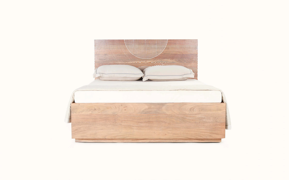 Buy Bed - Bunka Hydraulic Bed by Orange Tree on IKIRU online store
