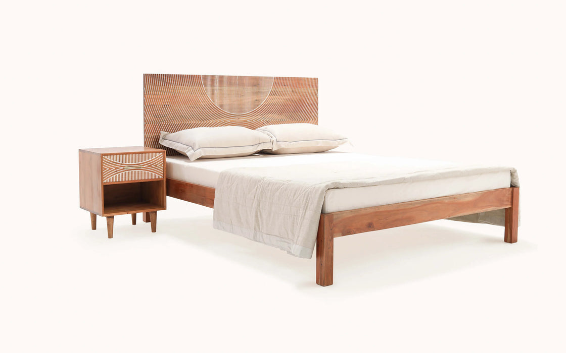 Buy Bed - Bunka Non Storage Bed by Orange Tree on IKIRU online store