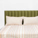 Buy Bed - Modern Queen Size Wooden Bed With Velvet Backrest by Home4U on IKIRU online store