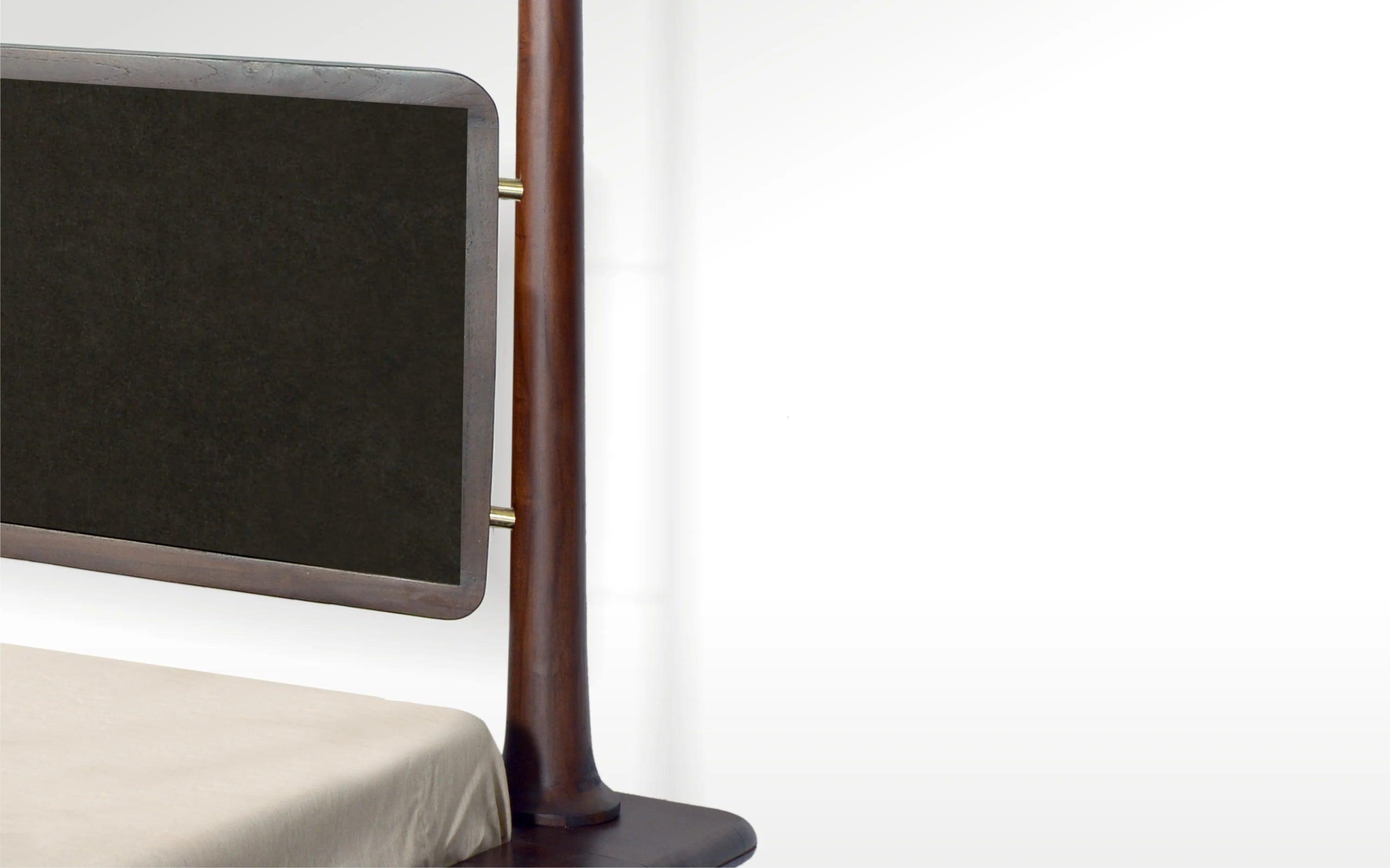 buy-bed-navah-teak-wood-bed-or-queen-size-poster-non-storage-bed-for-bedroom-by-orange-tree-on-ikiru-online-store-5 - IKIRU