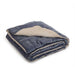 Buy Bedsheets - Luxury Cotton Bedspread | Extra Soft Blanket Navy Blue Color by Home4U on IKIRU online store