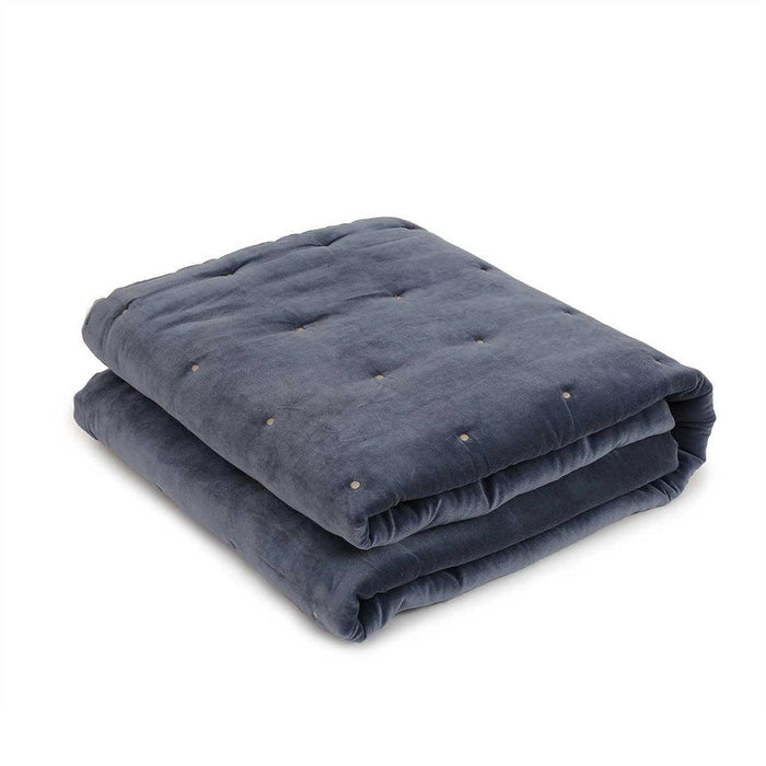 Buy Bedsheets - Luxury Cotton Bedspread | Extra Soft Blanket Navy Blue Color by Home4U on IKIRU online store