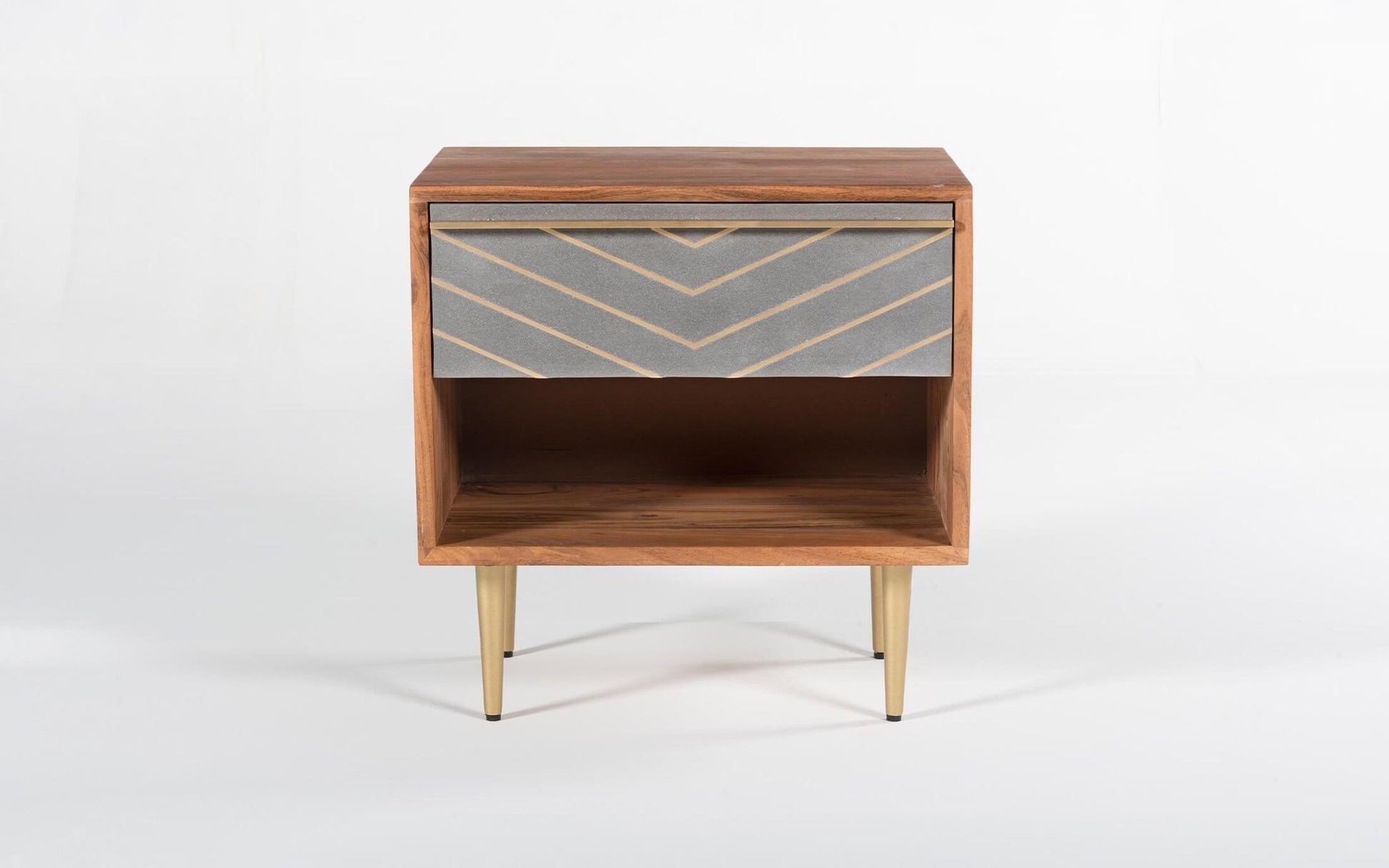 buy-bedside-table-cement-and-iron-finish-wooden-bedside-table-with-storage-for-home-decor-and-home-by-orange-tree-on-ikiru-online-store-2 - IKIRU