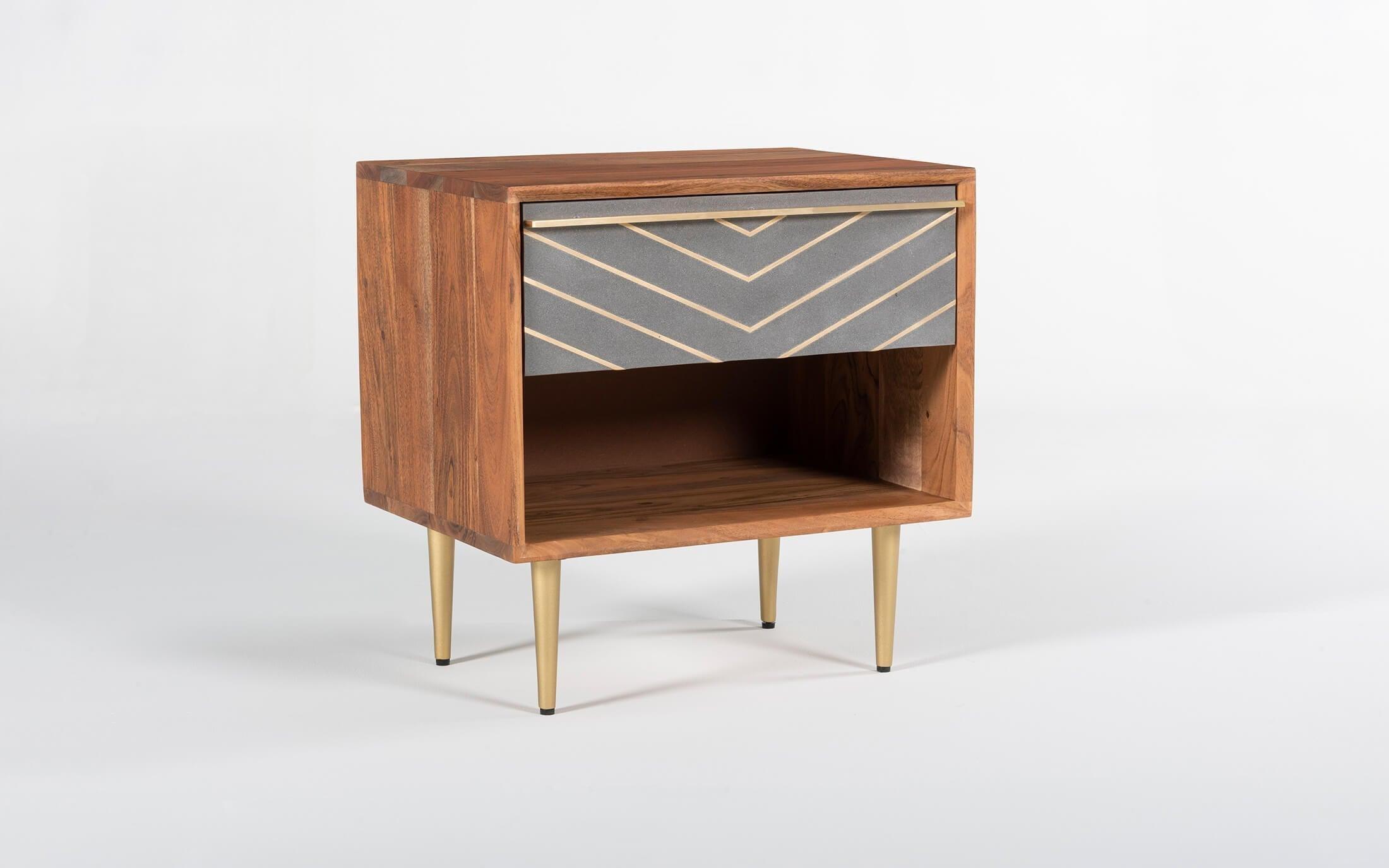 buy-bedside-table-cement-and-iron-finish-wooden-bedside-table-with-storage-for-home-decor-and-home-by-orange-tree-on-ikiru-online-store-3 - IKIRU