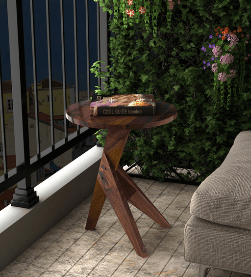 Buy Bedside Table - Lativa Solid Wood Side Table | Sofa Side Table For Living Room and Outdoor by Muebles Casa on IKIRU online store