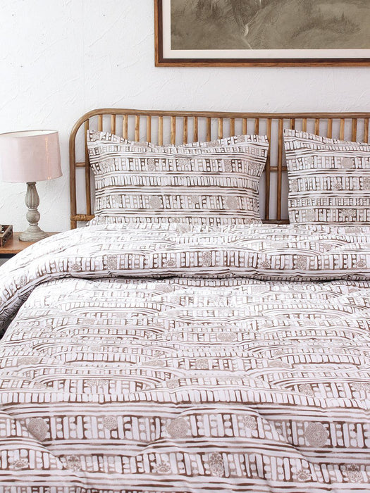 Buy Blankets & Comforters - Grey Printed Cotton Comforter Blanket & Bedspread For Bedroom by House this on IKIRU online store