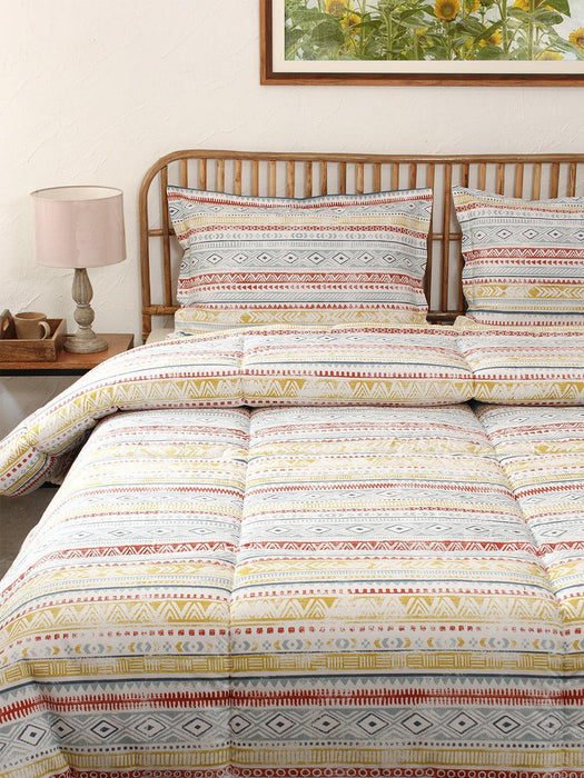 Buy Blankets & Comforters - Multicoloured Printed Cotton Single Bed Comforter Blanket Bedspread For Bedroom by House this on IKIRU online store