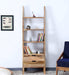 Buy Bookshelf - Wooden Natural Bookcase With Three Shelves For Living Room by The home dekor on IKIRU online store