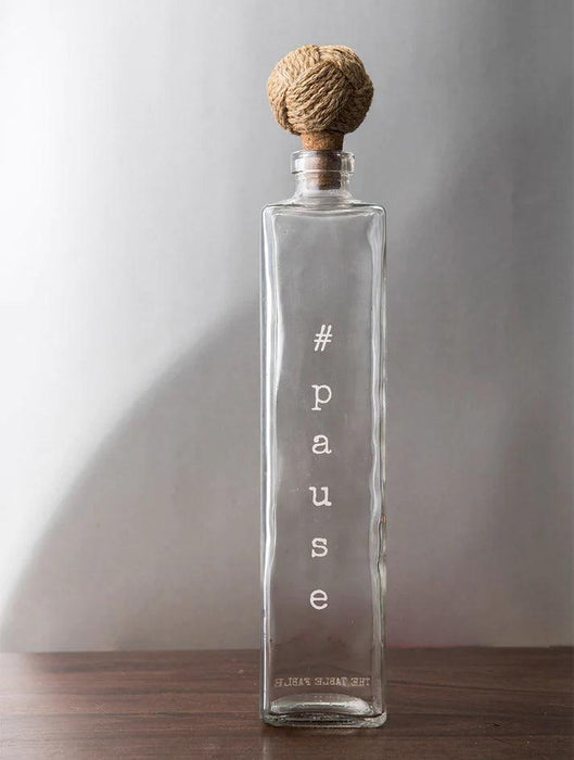 Buy Bottles - Glass Water Bottle | Fancy Glass Bottle by The Table Fable on IKIRU online store