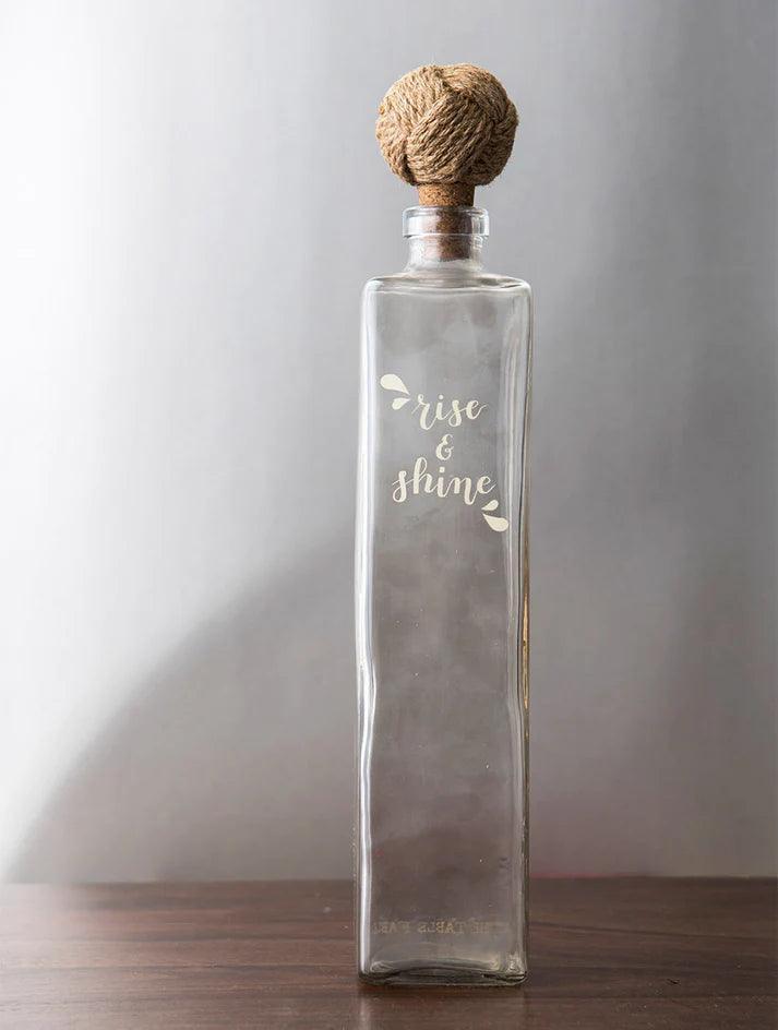 Buy Bottles - Glass Water Bottle | Fancy Glass Bottle by The Table Fable on IKIRU online store