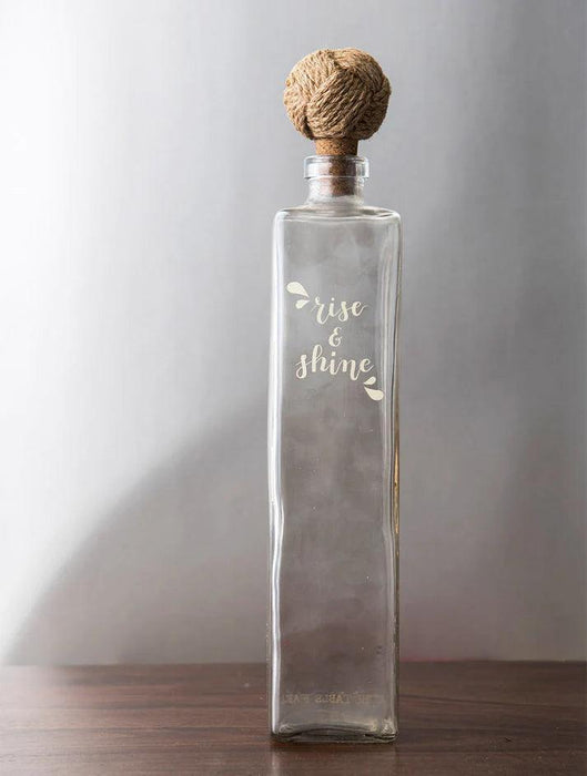 Buy Bottles - Glass Water Bottle | Fancy Glass Bottle by The Table Fable on IKIRU online store