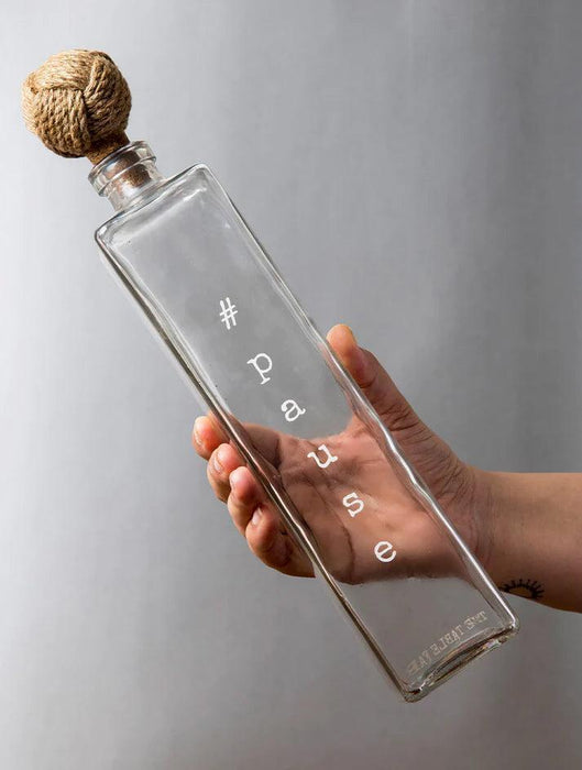 Buy Bottles - Glass Water Bottle | Fancy Glass Bottle by The Table Fable on IKIRU online store