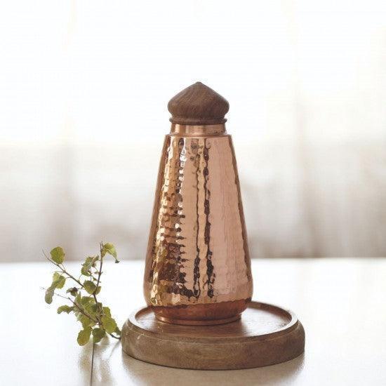 Buy Bottles - Jaltarang Unique Copper Tamba Bottle For Water Storage by Courtyard on IKIRU online store