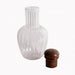 Buy Bottles - Neer Luxurious Glass Carafe Bottle With Wooden Cap For Beverages | Serveware For Home & Restaurant by Courtyard on IKIRU online store