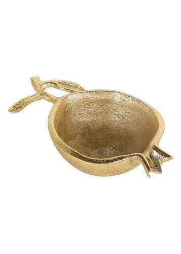 Buy Bowls & Katori - Aluminum Pomegranate Shape Dry Fruits Bowl For Serving & Gifting - Set Of 4 by Amaya Decors on IKIRU online store