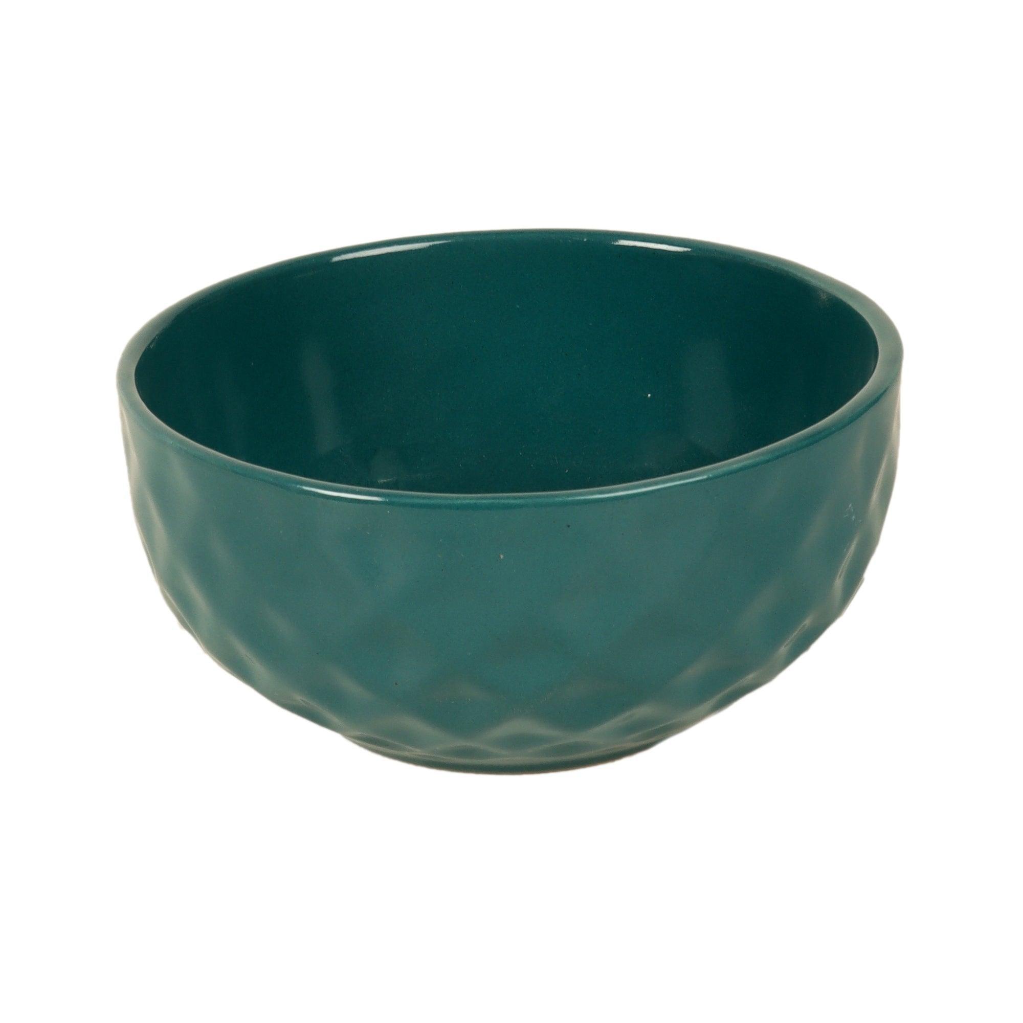 Buy Bowls & Katori - Ceramic Green Mugs & Bowls Set For Serving - Pack Of 6 by Amaya Decors on IKIRU online store