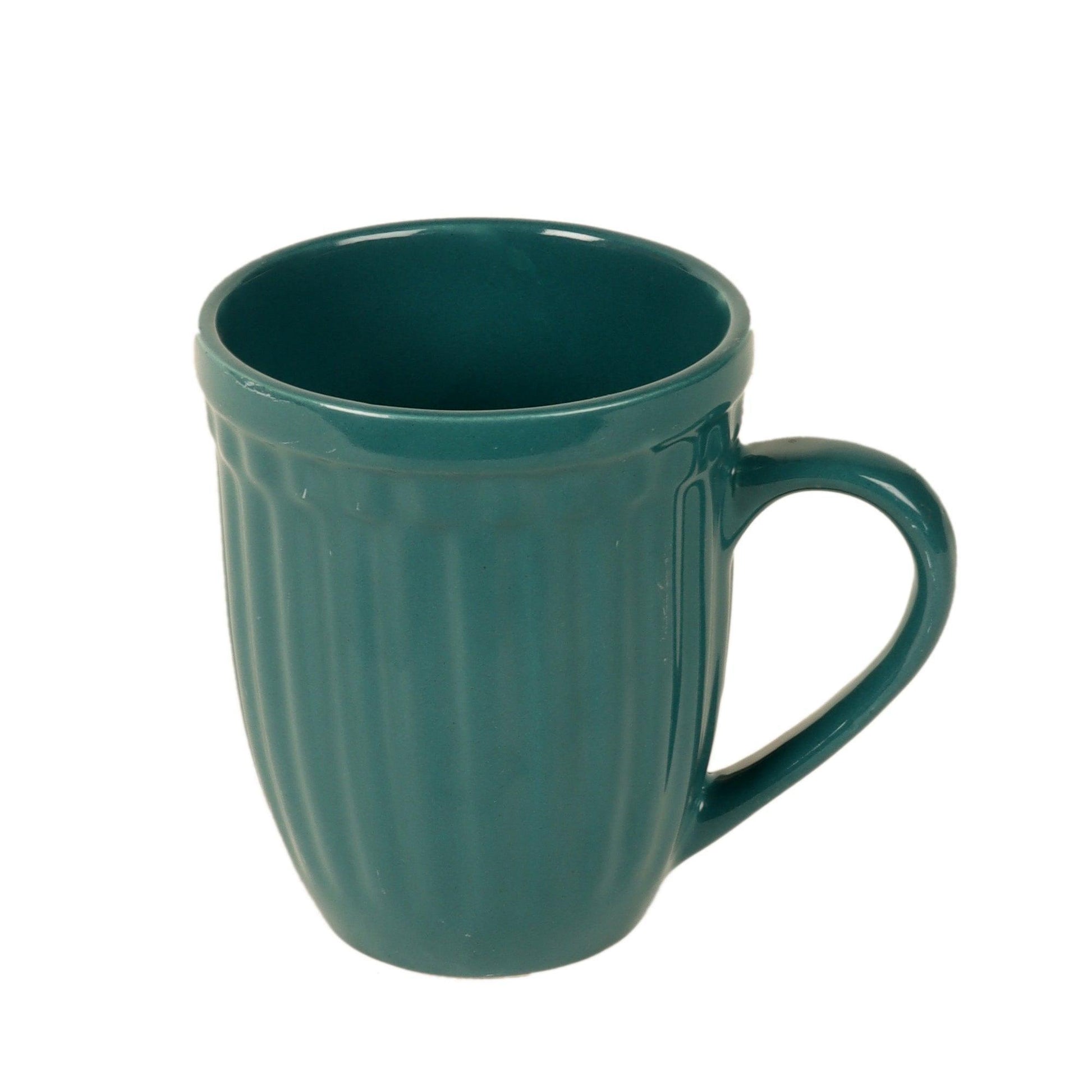 Buy Bowls & Katori - Ceramic Green Mugs & Bowls Set For Serving - Pack Of 6 by Amaya Decors on IKIRU online store