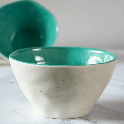 Buy Bowls & Katori - Emerald Stoneware Snack & Dessert Serving Bowl For Home & Gifting by The Table Fable on IKIRU online store