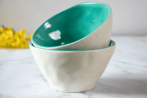 Buy Bowls & Katori - Emerald Stoneware Snack & Dessert Serving Bowl For Home & Gifting by The Table Fable on IKIRU online store