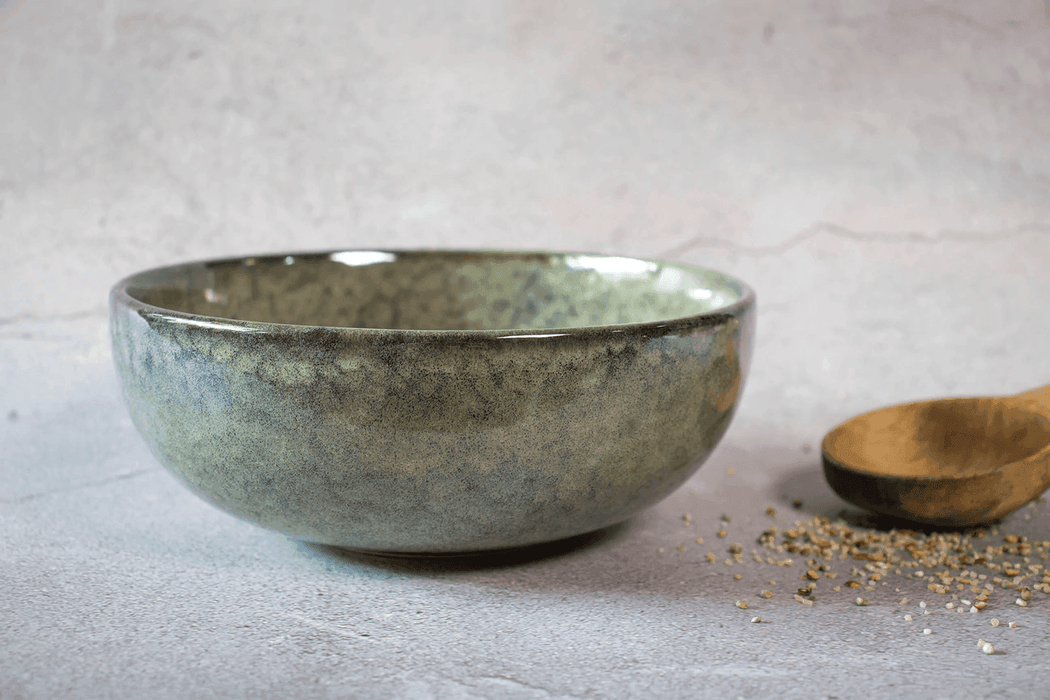 Buy Bowls & Katori - Jaén Serving Bowl | Ceramic Bowl by The Table Fable on IKIRU online store