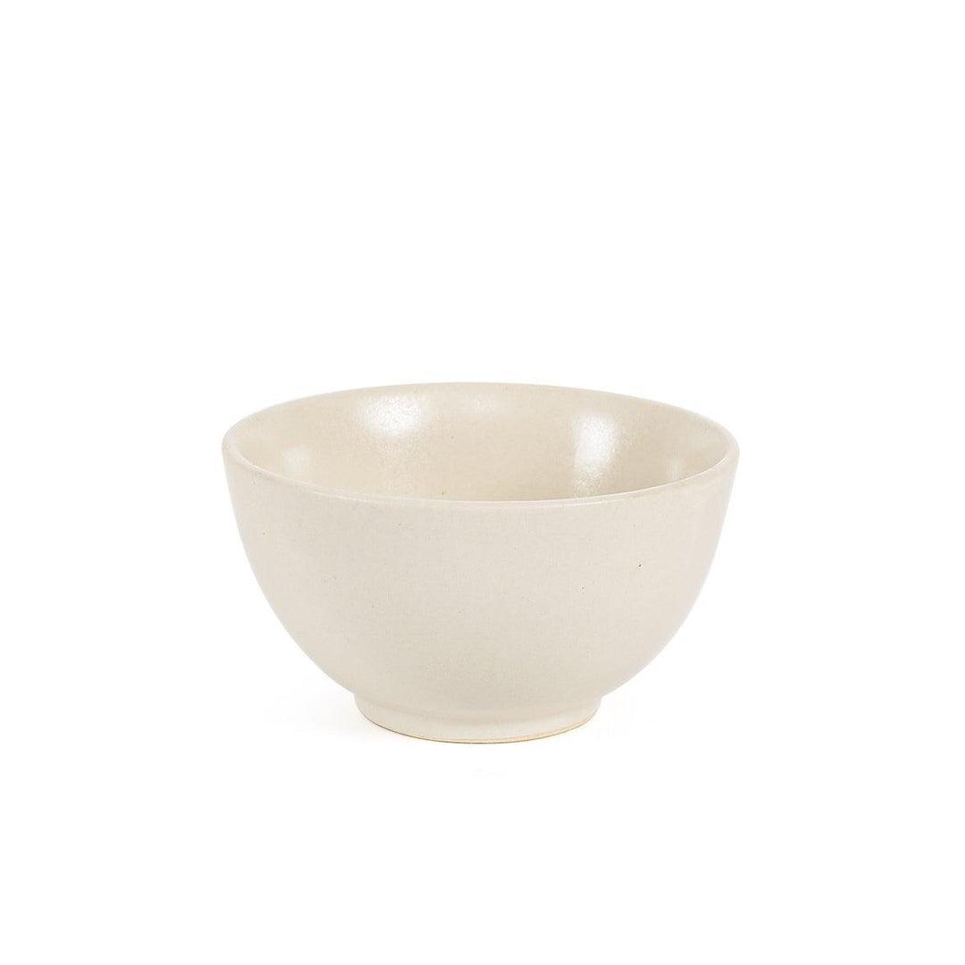 Buy Bowls & Katori - Mizo Bowl Cream Matt Dinnerware Set | Kitchen Dining Accessories by Home4U on IKIRU online store