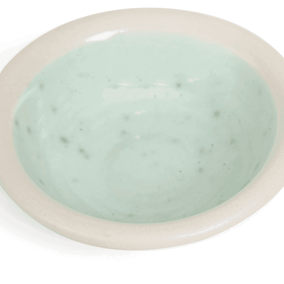 Buy Bowls & Katori - Stylish Ceramic Bowl Green & White For Table Decor by Home4U on IKIRU online store