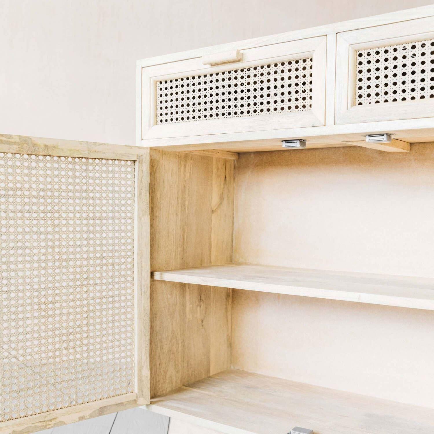 Buy Cabinets & Sideboard - Atlanta Wood Side Cabinet With Two Doors & Drawers For Living Room by The home dekor on IKIRU online store