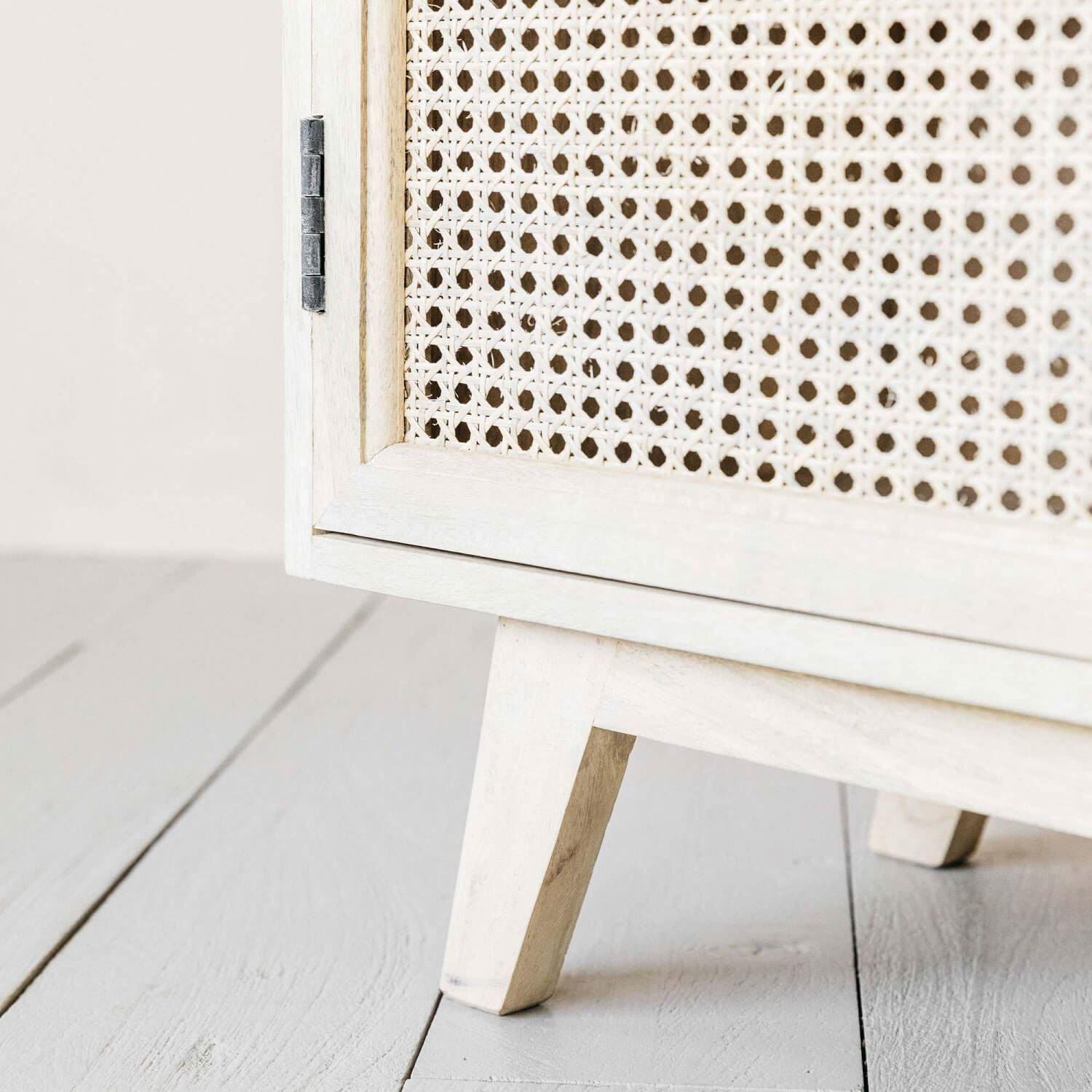 Buy Cabinets & Sideboard - Atlanta Wood Side Cabinet With Two Doors & Drawers For Living Room by The home dekor on IKIRU online store